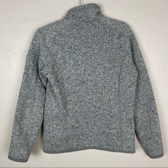 NWOT Women’s Grey Patagonia Better Sweater 1/4 Zip Fleece Size M - Picture 7 of 10